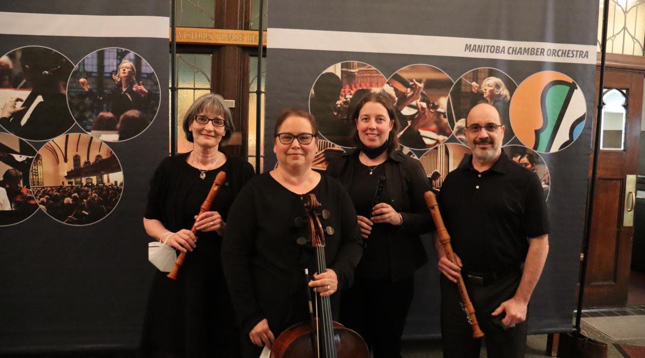 2022 PRE-CONCERT RECITAL | Quartet featuring members of WEMS (Winnipeg Early Music Society)