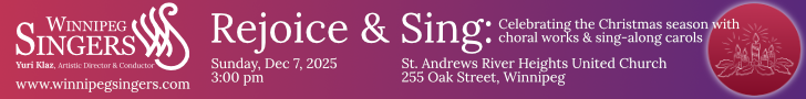 Winnipeg Singers ad