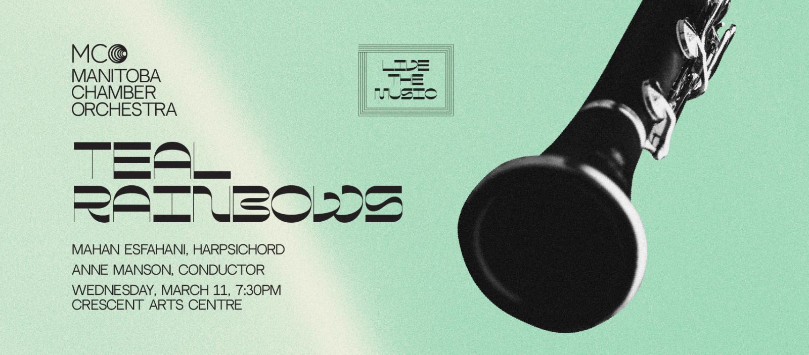 MCO 5 Teal Rainbows graphic