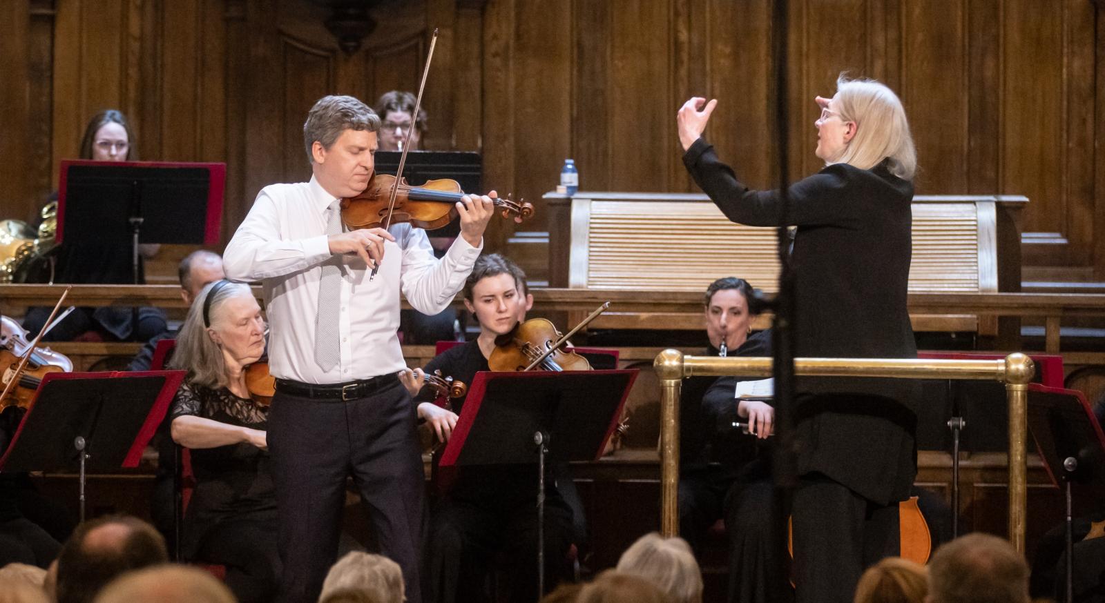 Violinist James Ehnes performs with the MCO conducted by Anne Manson